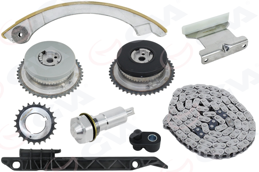 GVA EKSANTİRİK ZİNCİR SETİ INSIGNIA A-ASTRA J 2.0 A2.0NHT A2.0NFT CAPTIVA-ANTARA 2.4 A2.4XE OEM: 12635447-12578515-12621505-636260 - GVA 59C2119 kodlu oto yedek parça görseli