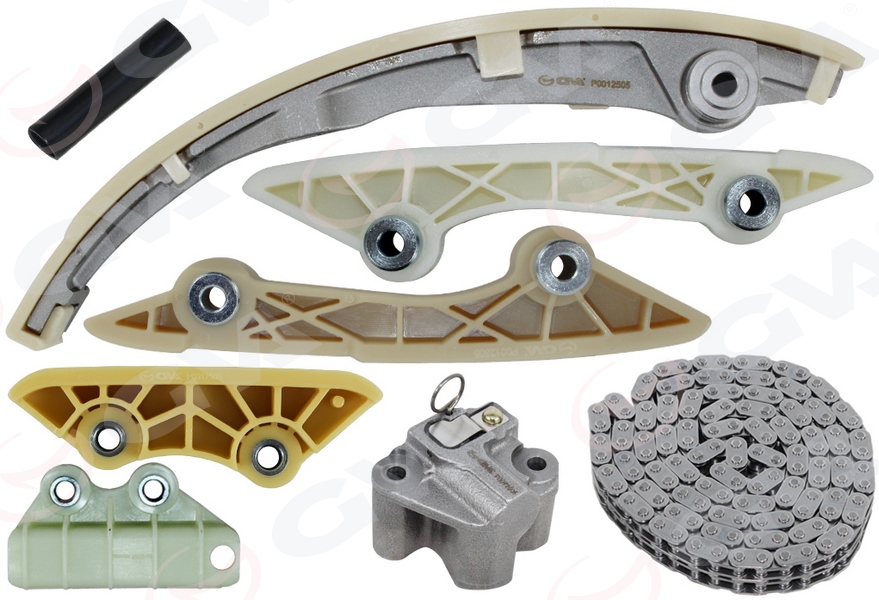 GVA EKSANTRİK ZİNCİR SETİ TRANSIT V184 01 06 100PS 120 PS 7 PARÇA OEM: KTYC1Q6M000A2A-T199205 - GVA 59C3101 kodlu oto yedek parça görseli