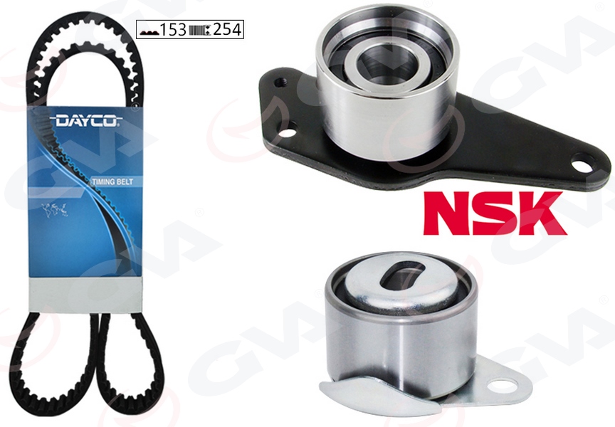 GVA EKSANTRİK GERGİ KİTİ 153x254 MEGANE 1.9D 96- -R9-R11-R19-R21 1.9D F8Q K015212 OEM: 7701468168 - GVA 59T1103 kodlu oto yedek parça görseli