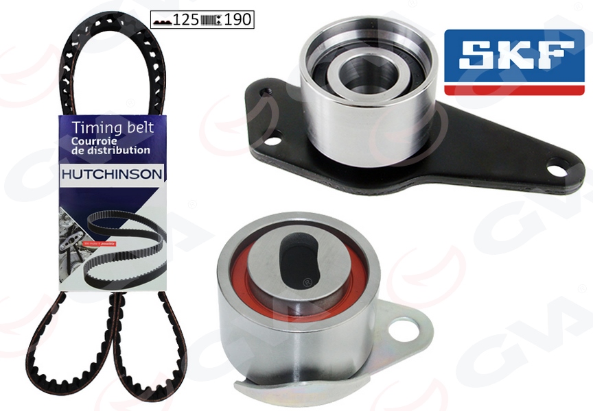 GVA EKSANTRİK GERGİ KİTİ RENAULT CLIO 91 98 LAGUNA 93 01 TRAFFIC 86 94 R9-R11-R19-R21 1.7-1.8 125x190 OEM: 7701468167 - GVA 59T1405 kodlu oto yedek parça görseli