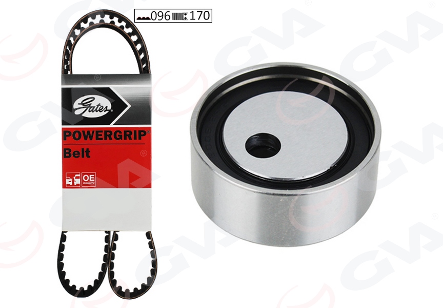 GVA EKSANTRİK GERGİ KİTİ RENAULT CLIO II 01 KANGOO 97 MEGANE 96 DACIA LOGAN 04 SANDERO 08 SOLENZA 04 1.4-1.6 E7J-K7J-K4M 096x170 7701472725-7701477024-1680600QBA OEM: 7701472725-7701477024-1680600QBA - GVA 59T1410G kodlu oto yedek parça görseli