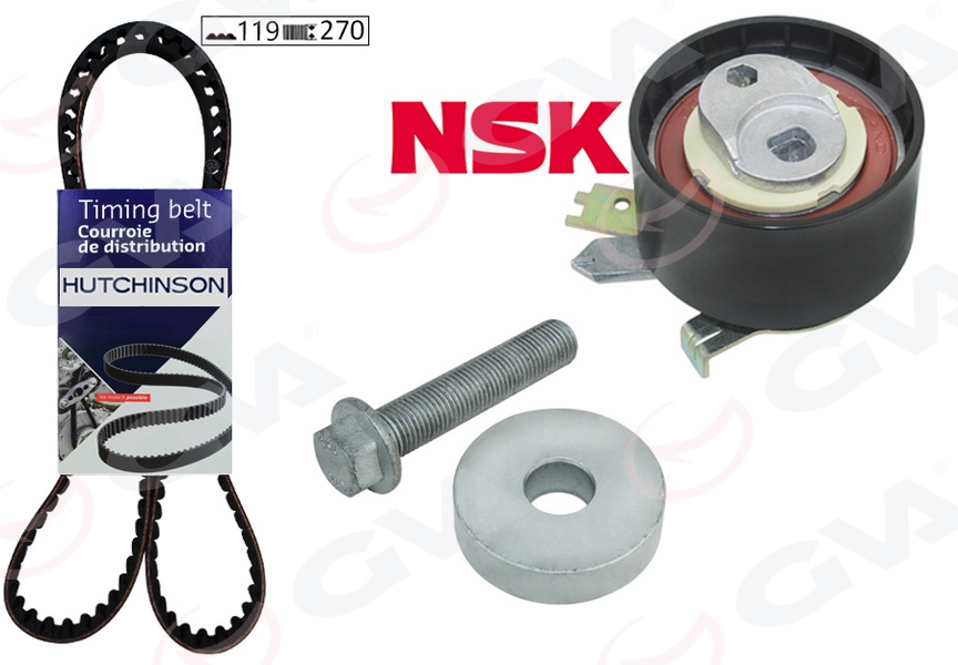 GVA TRIGER SETI MERCEDES OM607 W176 W246 C117 W415 X156 . RENAULT CLIO IV 12 SYMBOL III 13 FLUENCE 09 MEGANE IV 15 SANDERO II 12 DUSTER 10 QASHQAI II 13 JUKE 10 1.5 dCi K9K EURO 5 119 DIS G:27mm OEM: A6079930597-130C14613R-130C11508R - GVA 59T1420H kodlu oto yedek parça görseli