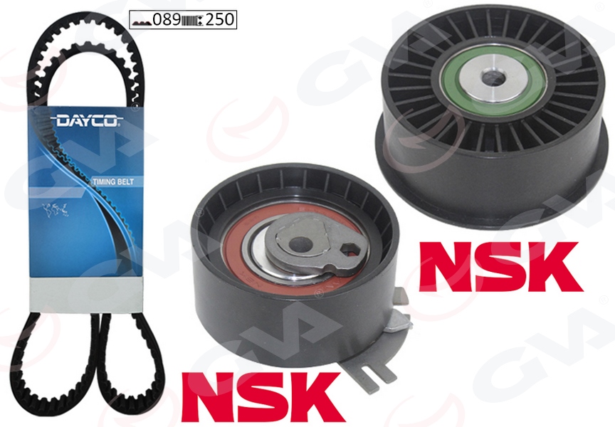GVA EKSANTRİK GERGİ KİTİ 089x250 MASTER II-MOVANO-LAGUNA II 01 TRAFIC II 03 2.2DTI-2.5CDTI -7701473849 4431762-7701477380-1680600QAG OEM: 4431762-7701477380-1680600QAG - GVA 59T1906S kodlu oto yedek parça görseli