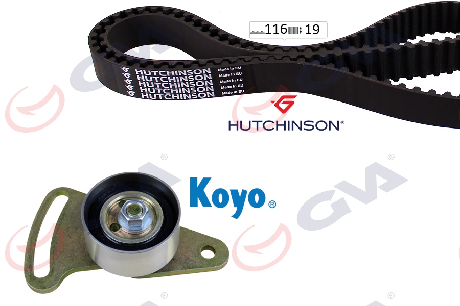 GVA EKSANTRİK GERGİ KİTİ 116x190 TRAFIC-MASTER-R21-CONCORD-SAFRANE-P505 2.0-2.0i J5R-J6R-J7R K025058XS OEM: 7701469822 - GVA 59T1907 kodlu oto yedek parça görseli