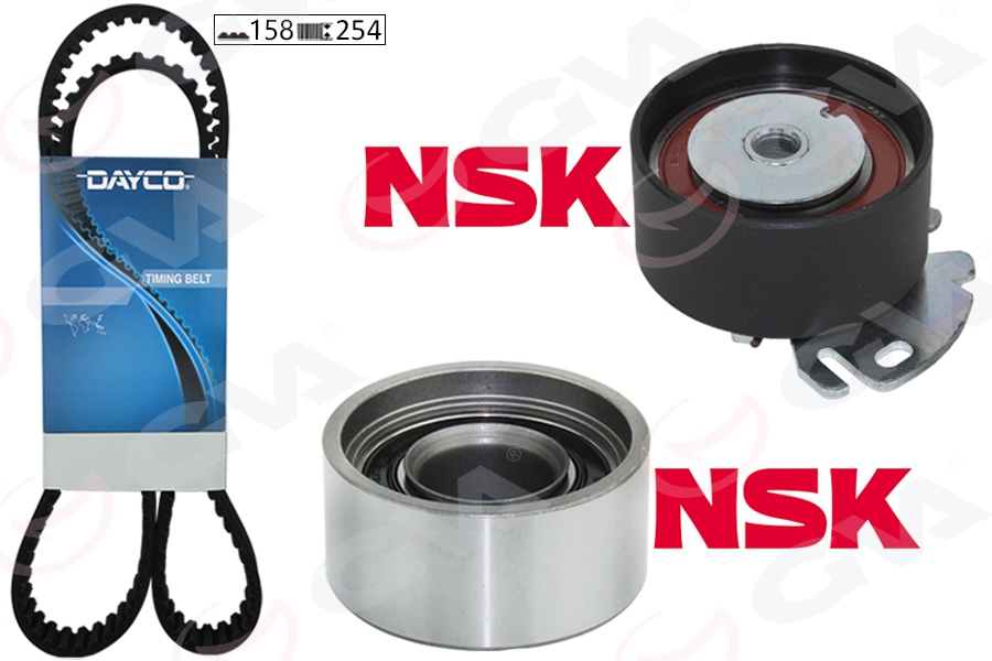 GVA EKSANTRİK GERGİ KİTİ 158x254 BRAVA 95-01 -DOBLO 01- -PALIO-ALBEA 96- -MAREA 97-02 1.6 K015432XS 71736715-55171442-55176303 OEM: 71736715-55171442-55176303 - GVA 59T2140D kodlu oto yedek parça görseli