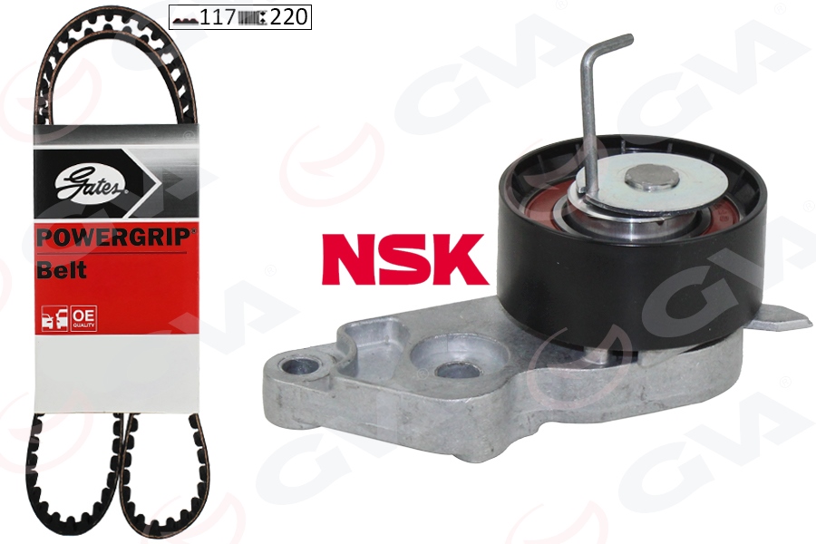 GVA TRIGER SETI FIESTA IV - V 98 05 FUSION 02 08 1.25-1.4 16V FOCUS 98 05 1.4 -1.6 16V MAZDA 121 III OEM: 3M5Q8A615DA-1672143-31330784 - GVA 59T3715G kodlu oto yedek parça görseli