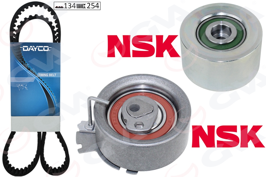 GVA EKSANTRİK GERGİ KİTİ 134x254 P206-307-PARTNER-BERLINGO-C3-XSARA 1.6 16V NFU TU5JP4 K015581XS 0831.L7-0831.V1-0831.L6-1643638180 OEM: 0831.L7-0831.V1-0831.L6-1643638180 - GVA 59T4317 kodlu oto yedek parça görseli