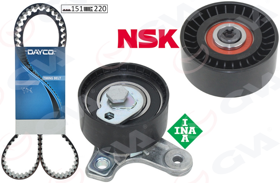 GVA EKSANTRİK GERGİ KİTİ 151x220 ANTARA-CHEVROLET CAPTIVA-CRUZE-LACETTI-NUBIRA 07 2.0 D-CDI K015634XS 1629005-95507816-93745178 OEM: 1629005-95507816-93745178 - GVA 59T9935 kodlu oto yedek parça görseli