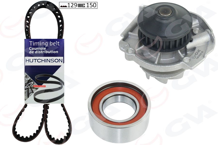 GVA DEVİRDAİMLİ EKSANTRİK GERGİ KİTİ 129x150 DOBLO 01 PALIO 98 PANDA 94 99 PUNTO 94 99 ALBEA 98 1.2 OEM: 71736718-55184080 - GVA 59WPK2119 kodlu oto yedek parça görseli