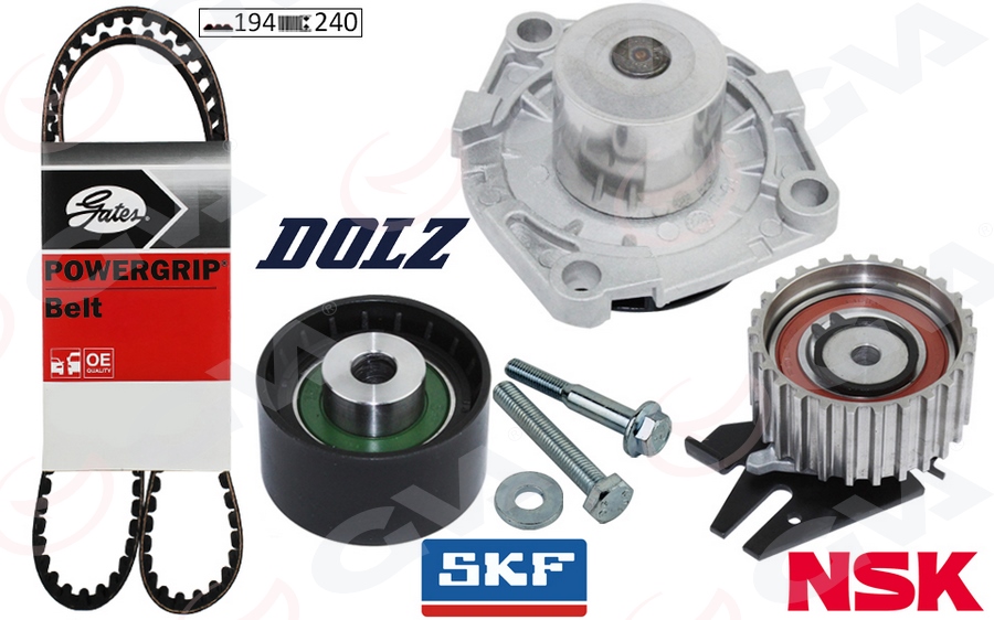 GVA TRIGER SETI-DEVIRDAIMLI FIAT EGEA 15 LINEA 09 DOBLO III 10 BRAVO II 07 14 500 L-X 12 ALFA ROMEO OEM: 552200072-71754562-71754562-1629019 - GVA 59WPK2918G kodlu oto yedek parça görseli