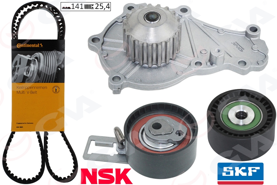 GVA TRİGER SETİ DEVİRDAİMLİ FOCUS III 1.6 TDCİ 11 COURİER 1.5 TDCİ 14 B-MAX 14 C5 III C4 II DS4 P208 P308 P3008 P5008 P2008 PARTNER TEPE BERLINGO III C3 III DS3 DS5 P301 C ELYSEE 141 DIS KAYIS EURO5 AV6Q8B596AB-1613561980 OEM: AV6Q8B596AB-1613561980 - GVA 59WPK4325C kodlu oto yedek parça görseli