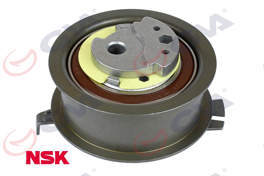 GVA EKSANTRİK GERGİ RULMANI POLO-GOLF6-JETTA-PASSAT-T5-CRAFTER-AMAROK-A3-A4-LEON 1.2-1.6-2.0 TDI OEM: 03L109243F-03L109243C-03L109243B - GVA 6075132-1 kodlu oto yedek parça görseli