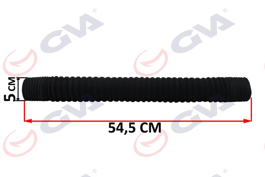 GVA HAVA FİLTRE HORTUMU CLIO 1.4 BNZ Q55xQ55x50cm 7700274072 OEM: 7700274072 - GVA 6814110 kodlu oto yedek parça görseli