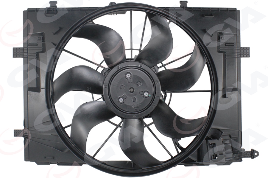 GVA RADYATOR FANI KOMPLE MERCEDES W205 S205 C205 A205 W213 S213 C238 A238 C253 X253 OEM: A0999061800 - GVA 7599006 kodlu oto yedek parça görseli