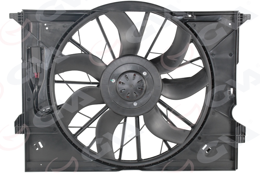 GVA RADYATOR FANI KOMPLE MERCEDES C219 W211 S211 A2115001693 OEM: A2115001693 - GVA 7599007 kodlu oto yedek parça görseli