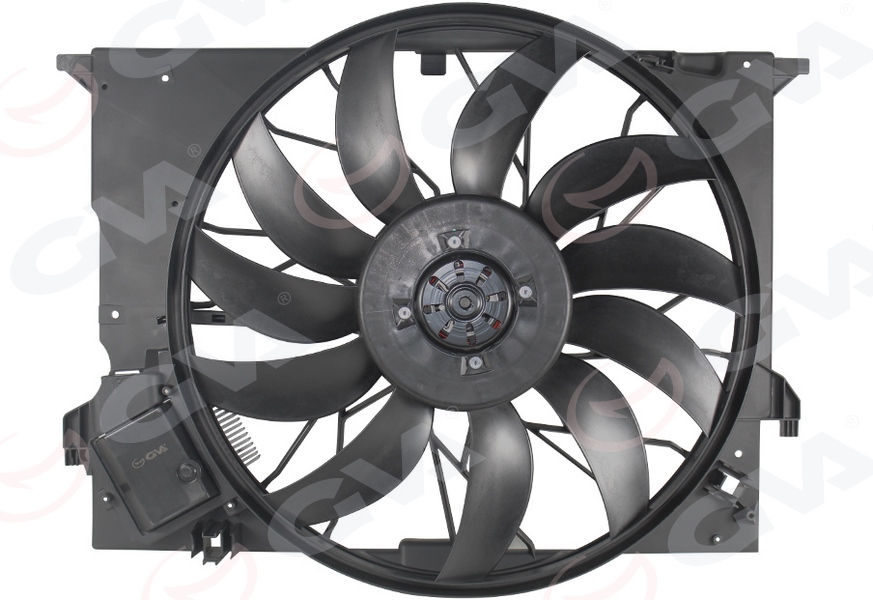 GVA RADYATOR FANI KOMPLE MERCEDES W211 W221 C216 R199 OEM: A2115002293 - GVA 7599008 kodlu oto yedek parça görseli