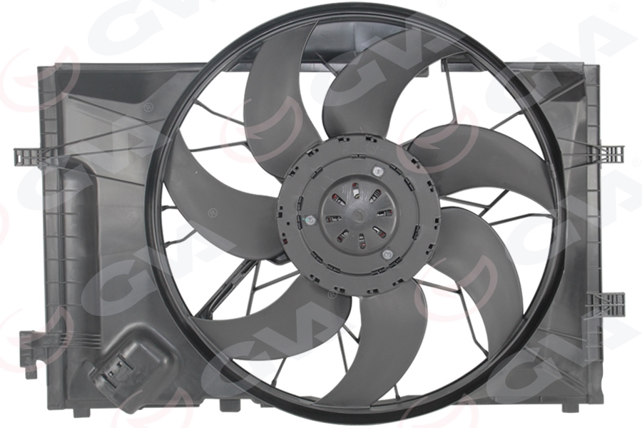 GVA RADYATOR FANI KOMPLE MERCEDES W203 CL203 S203 C209 A209 A2035001693 OEM: A2035001693 - GVA 7599010 kodlu oto yedek parça görseli