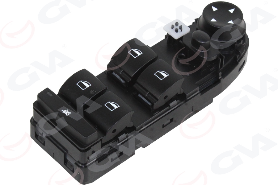 GVA CAM AÇMA ANAHTARI BMW E60 E61 08 10 SOL DÖRTLÜ PERDESİZ KATLANMAZ 61319122110 OEM: 61319122110 - GVA 8099005 kodlu oto yedek parça görseli