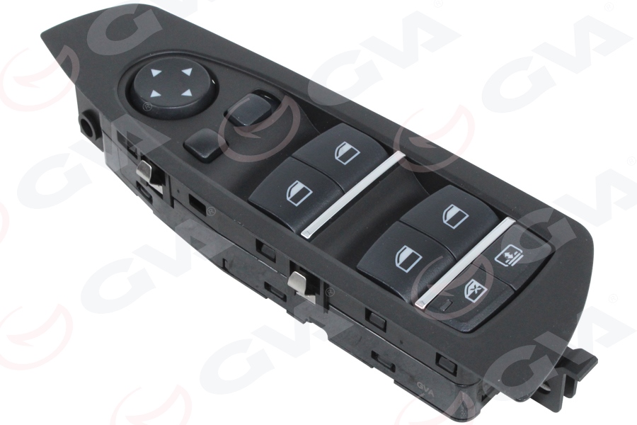 GVA CAM AÇMA ANAHTARI ÖN SOL SİYAH ÇERÇEVELİ ARKA GÜNEŞLİK KARARAN AYNA BMW F01 LCI OEM: 61319241915 - GVA 8099007 kodlu oto yedek parça görseli