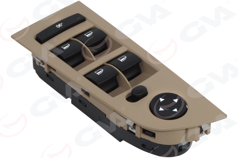 GVA CAM AÇMA ANAHTARI SOL DÖRTLÜ KATLANMAZ BEJ ÇERÇEVELİ BMW E90 E91 61319217331 OEM: 61319217331 - GVA 8099015 kodlu oto yedek parça görseli