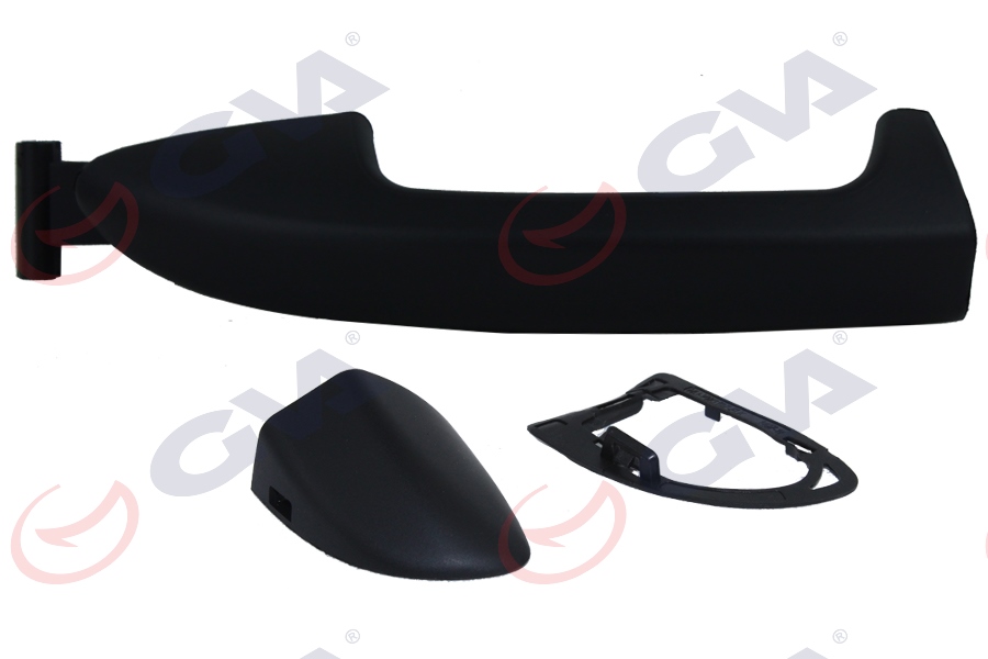 GVA DIŞ KAPI KOLU KAPAKLI SENSÖR DELİKSİZ ÖN-ARKA SOL SİYAH ASTARLI PASSAT 06-10 3C0837205GRU OEM: 3C0837205GRU - GVA 8675253 kodlu oto yedek parça görseli