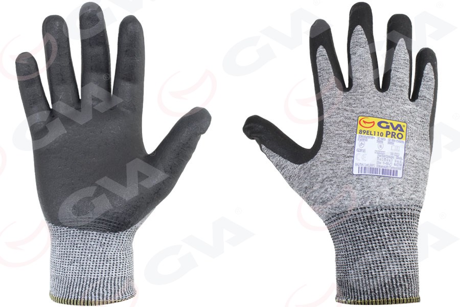 GVA İŞ ELDİVENİ AVUÇ İÇİ KÖPÜK NİTRİL KAPLAMA PRO PK:12 LİK HIRDAVAT ÜN VERSA OEM: ÜN VERSA - GVA 89EL110 kodlu oto yedek parça görseli