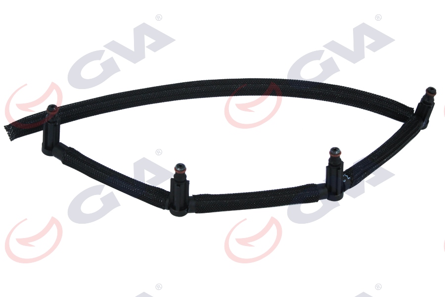 GVA ENJEK.GERİ DÖNÜŞ HORTUMU P206-P207-P307-P308-P407-PARTNER-C4-C5-C3-BERLINGO-FOCUS-FIESTA 1.6 HDI DV6 OEM: 1574.Q5-3M5Q9K022DC - GVA 9103117 kodlu oto yedek parça görseli