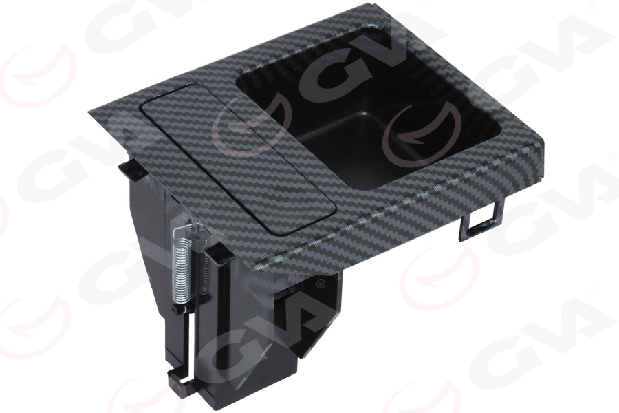 GVA BOZUK PARA KUTUSU ORTA KONSUL KARBON FİBER SIYAH BMW E46 98 06 OEM: 51168217957R1 - GVA 9103624 kodlu oto yedek parça görseli