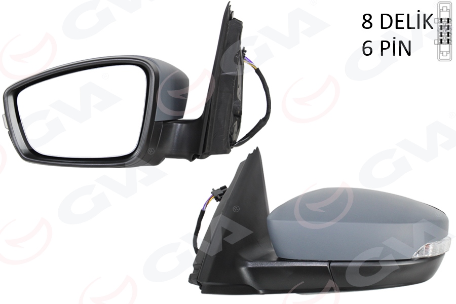 GVA AYNA KOMPLE L ELEKTRİKLİ RAPID-TOLEDO 2013 > OEM: 5JB857507B - GVA 9103976 kodlu oto yedek parça görseli