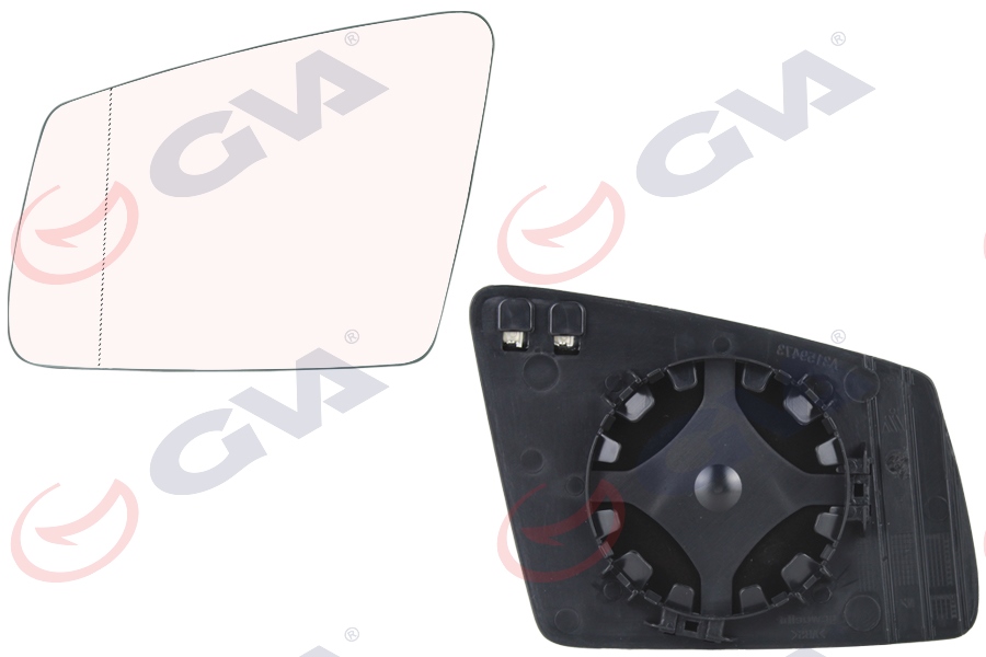 GVA DIS DIKIZ AYNA CAMI SOL ISITMALI. ASFERIK MERCEDES W204 W212 C207 C218 W221 OEM: A2128101721 - GVA 9104670 kodlu oto yedek parça görseli