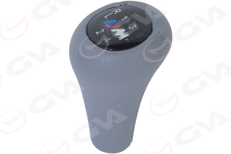 GVA VİTES TOPUZU BMW M POWER 5 VİTES IŞIKLI E30 E34 E36 E39 E46 E60 E90 E92 GRİ DERİ 25112231550G OEM: 25112231550G - GVA 9105235 kodlu oto yedek parça görseli