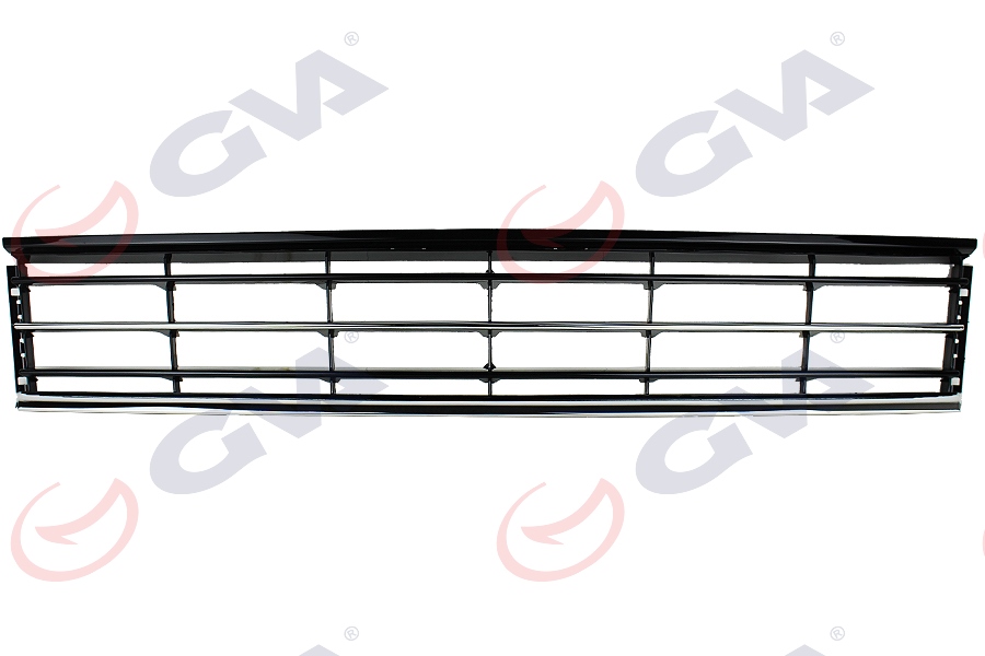 GVA ÖN TAMPON ORTA IZGARA ÇİFT NİKELAJ KAPLAMA HIGHLINE 1 SİYAH BOYALI PASSAT 2011-2015 OEM: 3AA853671B - GVA 9106454 kodlu oto yedek parça görseli
