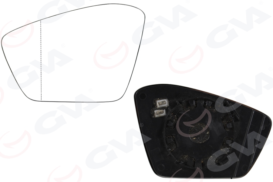 GVA AYNA CAMI L SUPERB OEM: 3V0857521 - GVA 9110208 kodlu oto yedek parça görseli