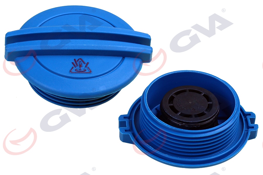 GVA YEDEK SU DEPO KAPAĞI RADYATÖR BİDON GOLF5-PASSAT-CADDY-T5-CRAFTER 97 JETTA-POLO-SCIROCCO-TOUREG OEM: 3B0121321 - GVA 9875501 kodlu oto yedek parça görseli