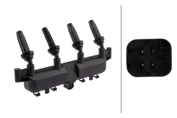 HELLA ATEŞLEME BOBİNİ BERLINGO-SAXO-XSARA-P106-P206-P306-P406-P1007-PARTNER 97 5970A9-597072-597074-9628158580-9628158580 OEM: 5970.A9-5970.74-5970.72 - HELLA 5DA193175431 kodlu oto yedek parça görseli