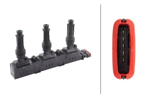 HELLA ATEŞLEME BOBİNİ CORSA C-AGILA 1.0 00 CORSA B 1.0İ 12V 96-00 Z10XE-X10XE OEM: 1208306-90532618-90543059 - HELLA 5DA193175471 kodlu oto yedek parça görseli