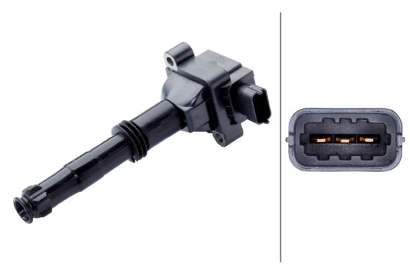 HELLA ATEŞLEME BOBİNİ PORSCHE 911-BOXSTER 3-KUTUPLU 90660210200 OEM: 90660210200 - HELLA 5DA358057971 kodlu oto yedek parça görseli