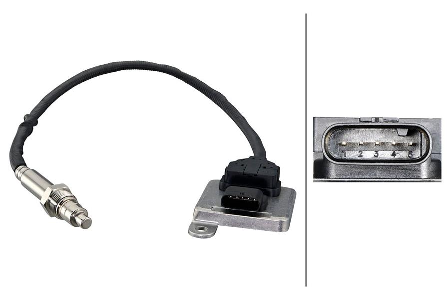 HELLA NOX SENSORU MERCEDES W204 C218 X218 W212 S212 C207 A207 X204 W222 W447 B906 OEM: A0009053403 - HELLA 6PN358307251 kodlu oto yedek parça görseli