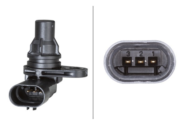 HELLA EKSANTRİK MİLİ DEVIR SENSÖRÜ INSIGNIA A-ASTRA H-J-ZAFIRA B-VECTRA C 1.9 CDTI 2.0 CDTI OEM: 55216243-1247060-93190702 - HELLA 6PU009121321 kodlu oto yedek parça görseli