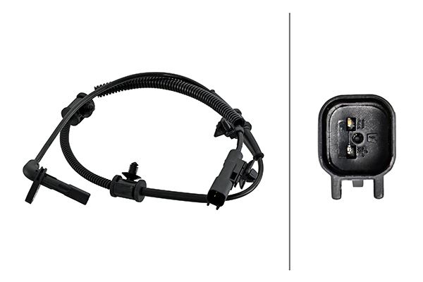 HELLA ÖN ABS TEKERLEK HIZ DEVİR SENSÖRÜ OPEL INSİGNİA A 08 17 1.4-1.4 LPG-1.6-1.6 T-1.8-2.0 T-2.0 E85T OEM: 23483145-1235053-12841616-6238228 - HELLA 6PU230048161 kodlu oto yedek parça görseli