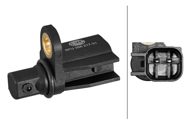 HELLA ARKA ABS HIZ SENSORU SAG-SOL FOCUS II 04 11 FOCUS II C MAX 04 11 KUGA 08 10 MONDEO 07 14 S AMX G OEM: 1223622-1225843-3M5T2B372BC - HELLA 6PU358217311 kodlu oto yedek parça görseli