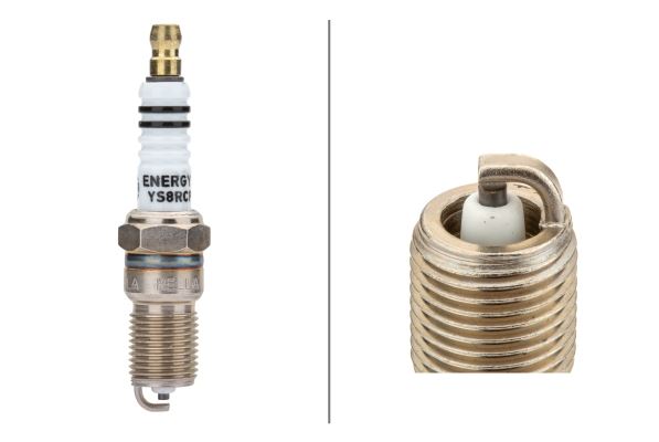 HELLA ATESLEME BUJISI YS8RCP-8U MERCEDES M102 M103 W201 W123 W124 W126 R129 W460 W461 W463 A0031590603 OEM: A0031590603 - HELLA 8EH188704251 kodlu oto yedek parça görseli