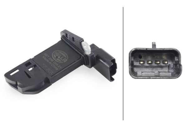 HELLA HAVA AKIŞ METRE DEBİMETRE SENSÖRÜ ASTRA L-COMBO E-CORFA F-CROSSLAND-GRANDLAND-MOKKA-ZAFIRA C- P208-P301-P308-P508-P2008-P3008-P5008-PARTNER-BERLINGO-JUMPY-C3-C4-C ELYSEE-DS3-DS4 1.6-2.0 HDI 9677093080-3639668 OEM: 9677093080-3639668 - HELLA 8ET358095211 kodlu oto yedek parça görseli