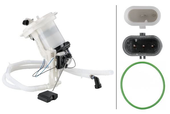 HELLA YAKIT DEPO SAMANDIRASI SOL MERCEDES W204 S204 W212 S212 C207 A207 X204 A2044701494 OEM: A2044701494 - HELLA 8TF358146071 kodlu oto yedek parça görseli