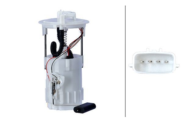 HELLA YAKIT BESLEME ÜNİTESİ 4 KUTUPLU DACIA LODGY-DOKKER 12 RENAULT CLIO IV 1.5DCI K9K 172027123R OEM: 172027123R - HELLA 8TF358303831 kodlu oto yedek parça görseli