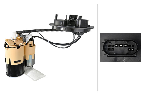 HELLA YAKIT BESLEME UNITESI MERCEDES W205 S205 C205 A205 W213 S213 X253 OEM: A2054701594 - HELLA 8TF358306261 kodlu oto yedek parça görseli