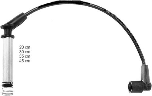 HELLUX BUJİ KABLOSU CORSA B 1.2 NZ-SZ 1.4 SE 8V COMBO B-ASTRA F-VECTRA A 1.4 SE 1.6 8V SE-SZ ECOTECH-ENJ. 1612651-90486612-1612591-1612592 OEM: 1612651-90486612-1612591-1612592 - HELLUX HBK.3255 kodlu oto yedek parça görseli