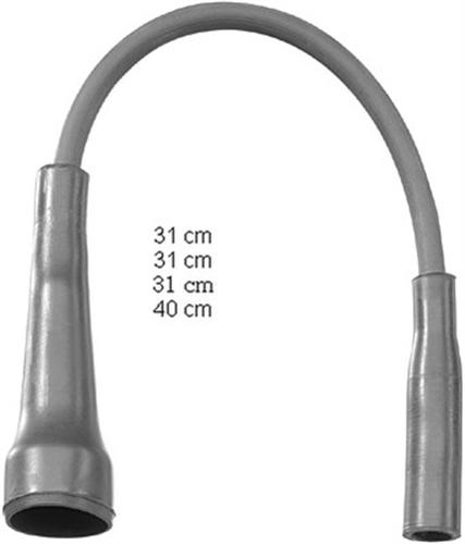 HELLUX BUJİ KABLOSU RENAULT MEGANE I 96 03 LAGUNA I 95 01 ESPACE III 96 00 2.0 F3R 7700874564 OEM: 7700874564 - HELLUX HBK.3323 kodlu oto yedek parça görseli