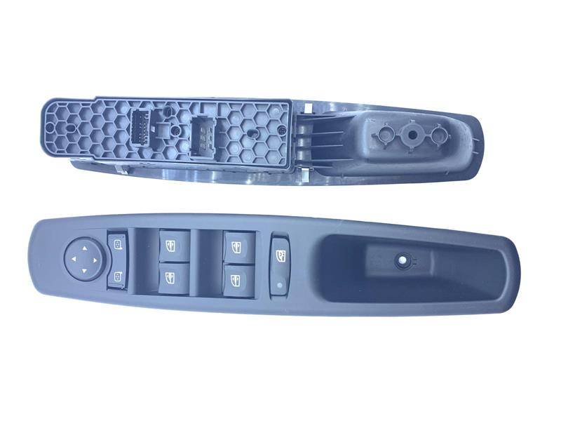 HELLUX CAM AÇMA ANAHTARI ÖN SOL KOMPLE RENAULT MEGANE III 09 FLUENCE 09 DÖRTLÜ MERKEZİ KİLİT DÜĞMELİ AYNA AYARLI 254000008R-254000014R OEM: 254000008R-254000014R - HELLUX PRA.700093 kodlu oto yedek parça görseli