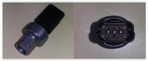 HELLUX KLİMA BASINÇ MÜŞÜRÜ 3 FİŞ BERLINGO-C2-C3-C4-C5-C6-C8-JUMPY-XSARA-SCUDO-206-207-307-3008-EXSPERT 6455.Z3-9647971280-9678362280 OEM: 6455.Z3-9647971280-9678362280 - HELLUX PRM.400086 kodlu oto yedek parça görseli